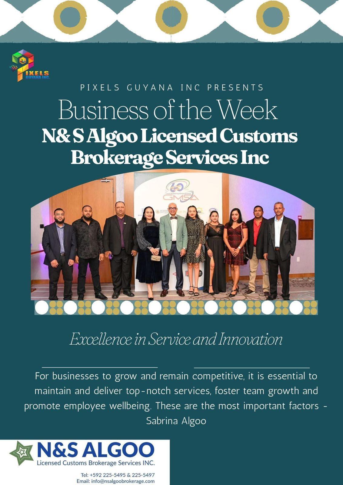 Pixels-Guyana Inc.'s First Business of the Week